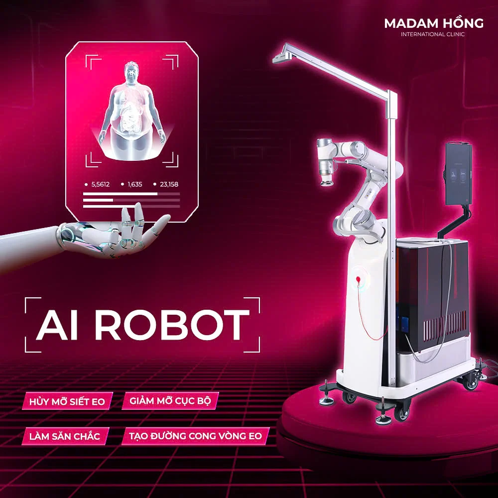 SHAPING ROBOT giảm mỡ an toàn không? Giải pháp sức khỏe bền vững